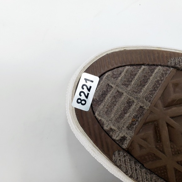 Converse Shoreline Shoes Womens 8 Light Blue Slip On Sneakers Cinch Heel - Picture 13 of 13